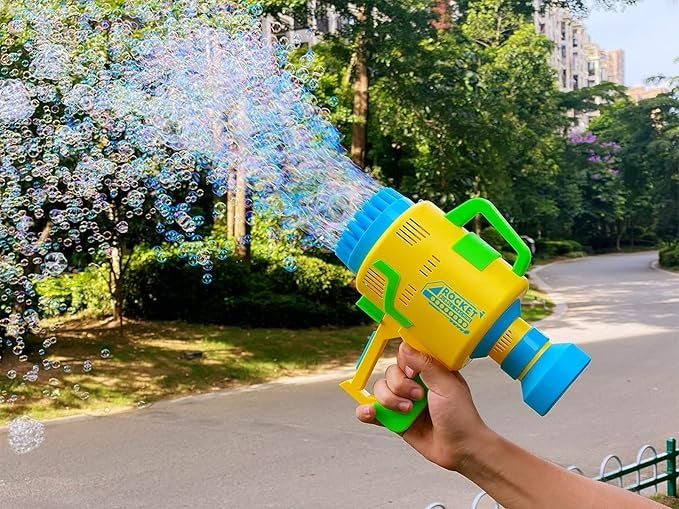 Rocket - 48-Hole Electric Bubble Machine